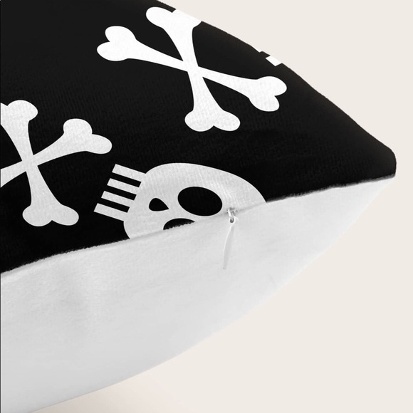 Skull Pattern Pillowcase Cushion Cover - Picture 4 of 5